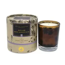 Celtic Candle Organic 20cl Candle Relaxing