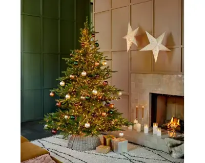 Grandis Fir Natural 7ft Artificial Christmas Tree