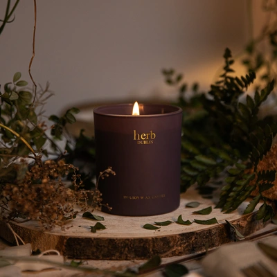 Herb Dublin Jar Boxed Candle Comfort And Joy