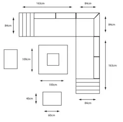 LeisureGrow Milano Deluxe Modular Firepit Set - image 3