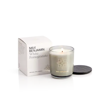 Max Benjamin Luxury Candle White Pomegranate 210g