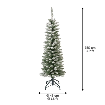 Pencil pine snowy 150cm - image 4