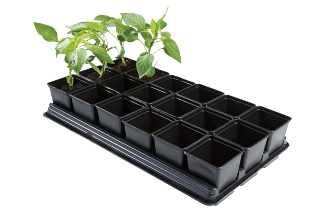 Professional Vegetable Tray (18 x 9cm Sq Pots)