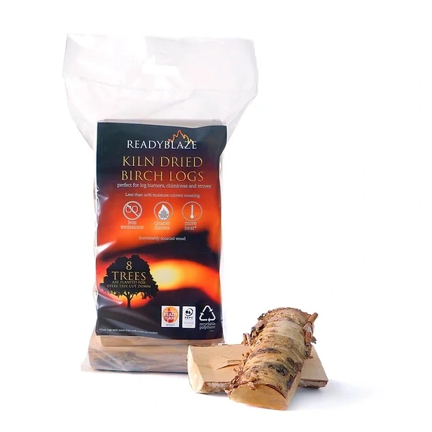 Readyblaze Kiln Dried Birch Logs 7kg