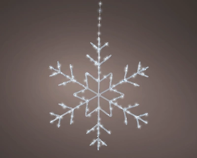 Snowflake Light Micro LED BO Outdoor Cool White 60cm - image 2