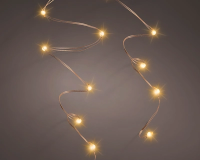 String Lights Micro 60 LED BO Indoor Copper Classic Warm L295cm - image 2