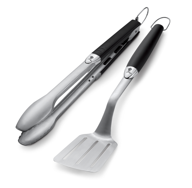 Weber Premium Tool Set, Compact size, 2 pcs, stainless steel, black - image 1